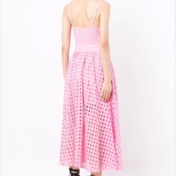 Barbie Pink SOLID & STRIPED Pink The Ariel Maxi Dress - Picture 3 of 12